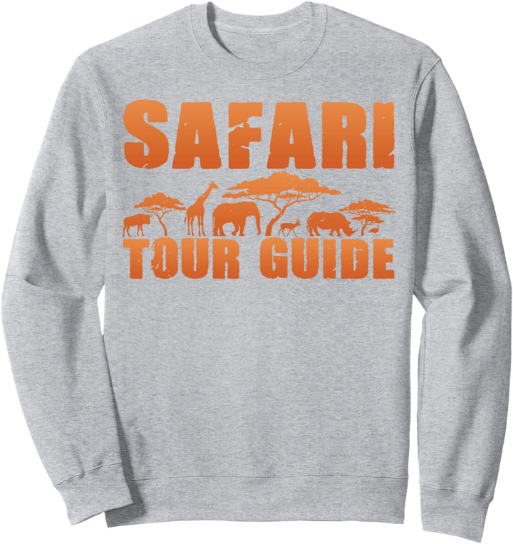 Safari Tour Guide Tshirt Kenya Tanzania Namibia Animal Gift Sweatshirt