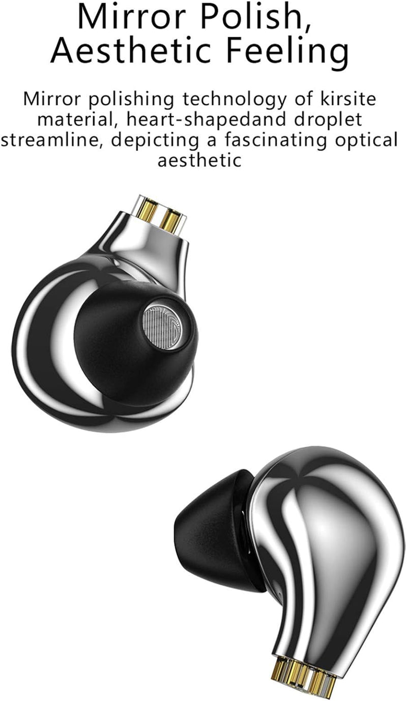 Linsoul BLON BL-03 HiFi 10mm Carbon-Membran dynamischer Treiber In-Ear Kopfhörer mit 0,78mm 2pol. ab