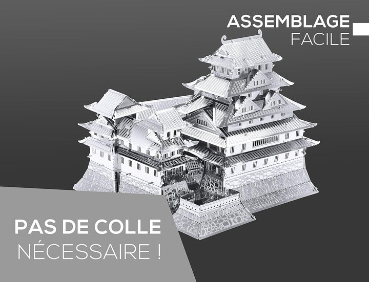 Fascinations MMS055 - Metal Earth 502576 - Himeji Castle, lasergeschnittener 3D-Konstruktionsbausatz