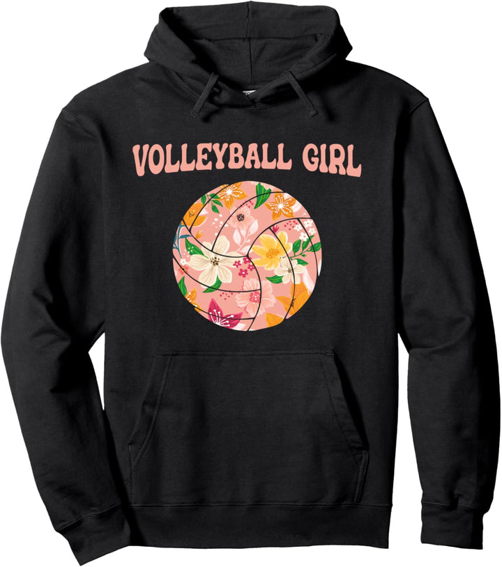 Volleyballerin Girl Volleyballspieler - Beach Volleyball Pullover Hoodie