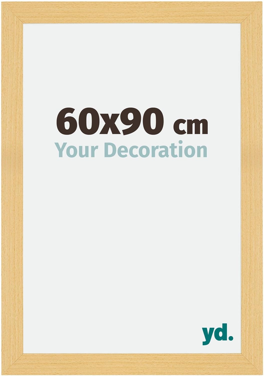 yd. Your Decoration - Bilderrahmen 60x90 cm - Bilderrahmen aus MDF mit Acrylglas - Antireflex - Ausg