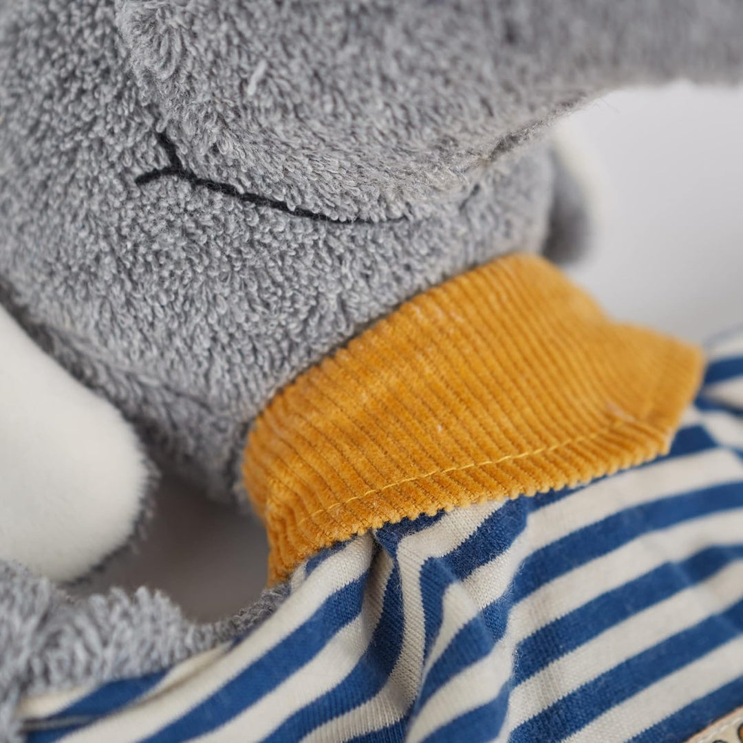 SIGIKID 39378 Schnuffeltuch Elefant Kuscheltuch Mädchen und Jungen Babyspielzeug empfohlen ab Geburt