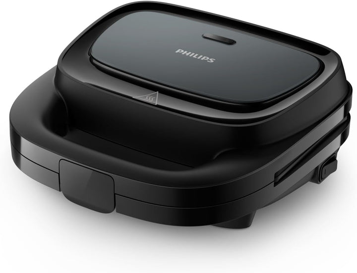 Sandwichmaker - PHILIPS - HD2331/90 - 750 W - Dreieckige Platten - Schwarz