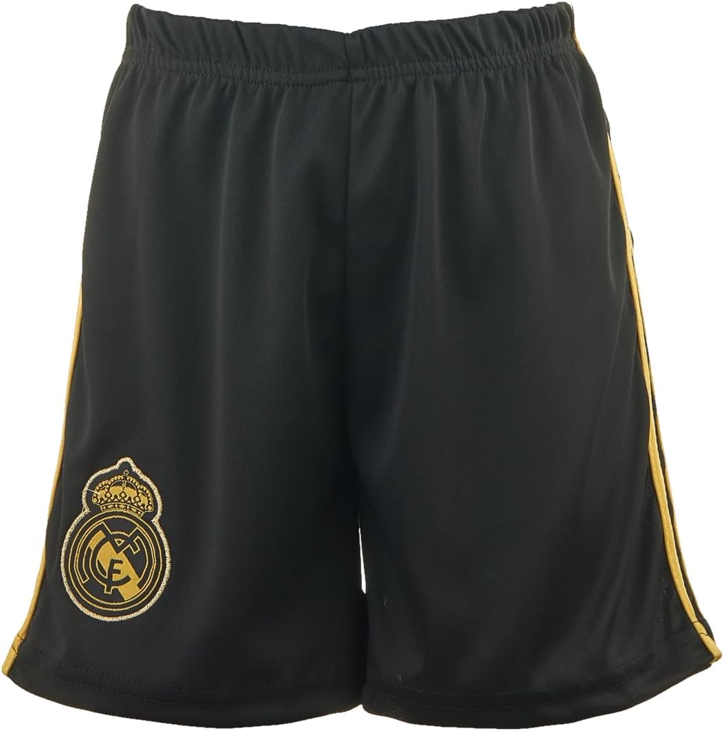 Mefstone Madrid Karim Benzema, Bellingham, Kroos Kinder Trikot, Kommt mit Shorts Fussballfans (4-13