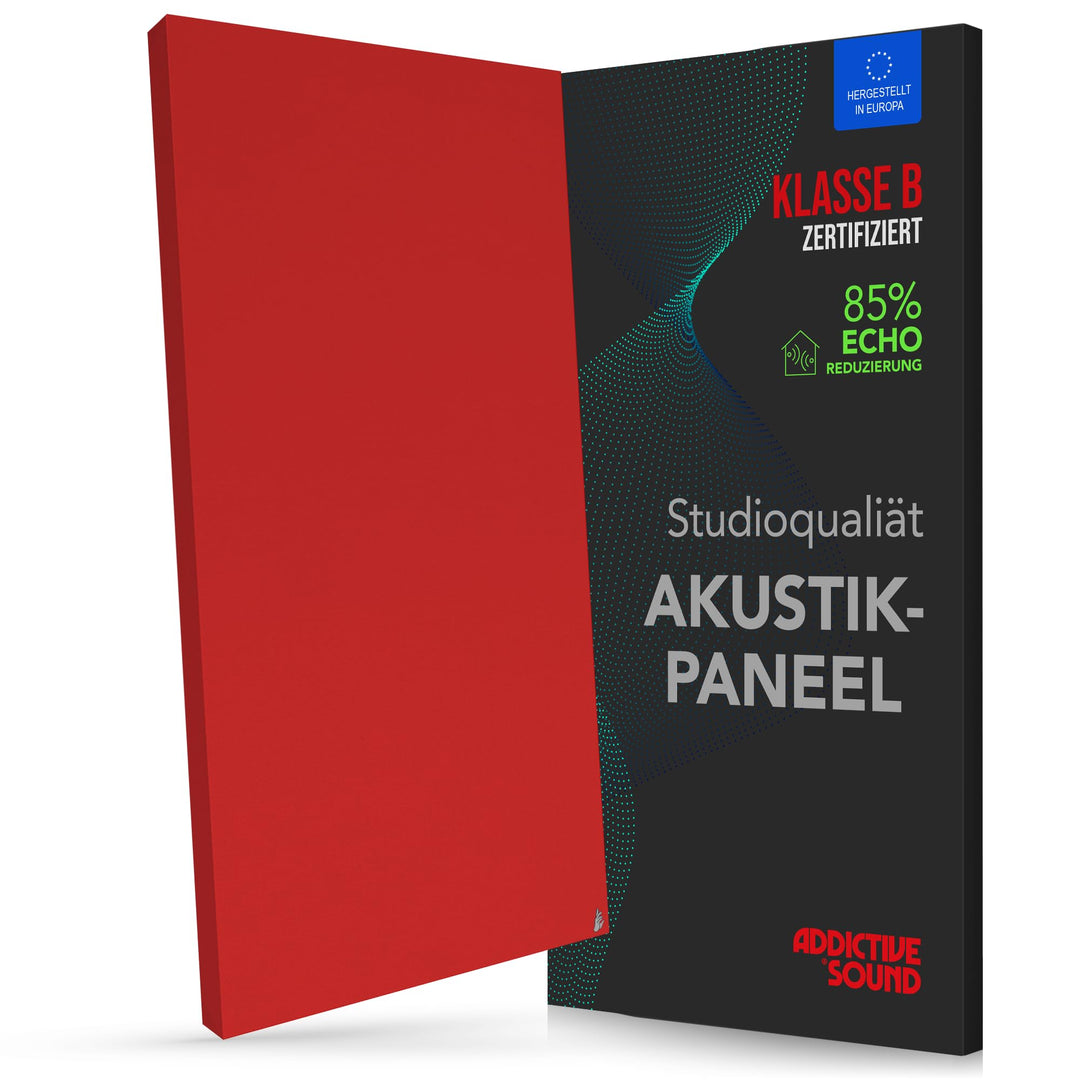 Addictive Sound Schallabsorber Wand Premium, Studioqualität-Akustikpaneel mit Akustikwolle, Klasse A