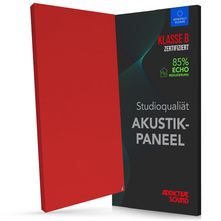 Addictive Sound Schallabsorber Wand Premium, Studioqualität-Akustikpaneel mit Akustikwolle, Klasse A