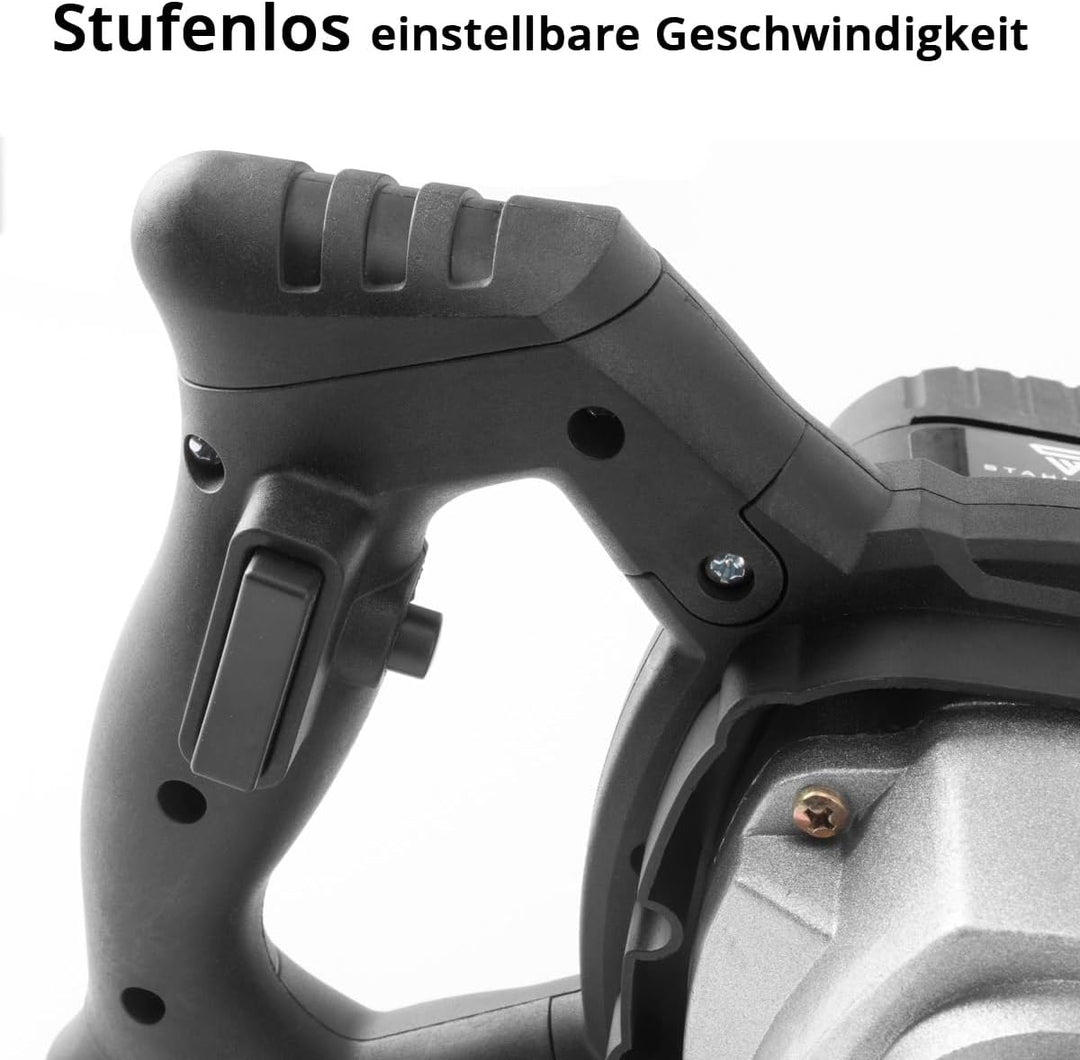 STAHLWERK Rührwerk RW-1200 ST mit 1.200 W und 850 U/min elektrischer Mörtelrührer | Mörtelmischer |