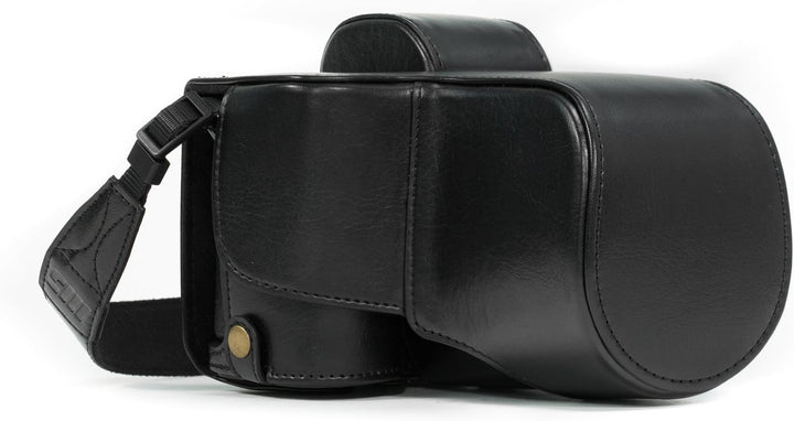 MegaGear Sony Alpha A7S II, A7R II, A7 II (28-70mm) Ever Ready Leder Kamera-Case mit Trageriemen und