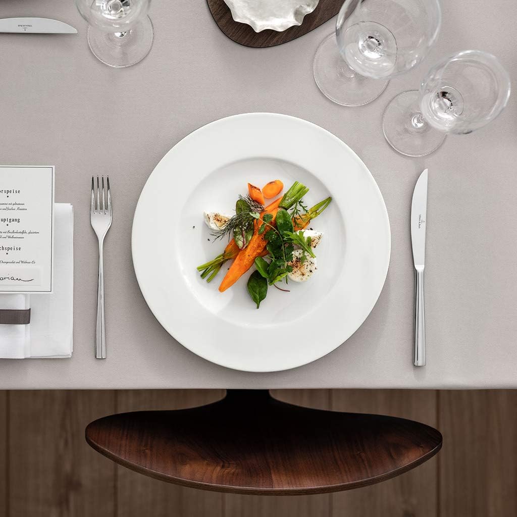 Villeroy &amp; Boch Royal Speiseteller, 29 cm, Premium Bone Porzellan, Weiss 29 cm Speiseteller, 29 cm S