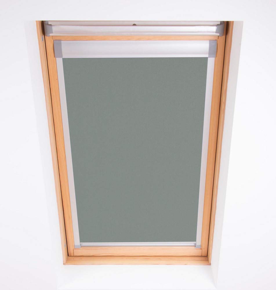 Bloc Skylight Rollo für Velux Dachfenster Blockout, Zinn, MK06 MK06 Für Velux Dachfenster Pewter, MK
