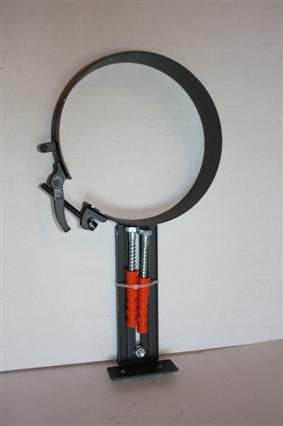 Rohrhalter Halter Ofenrohr Rauchrohr 120 mm Schwarz Halterung