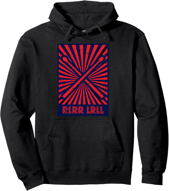 Musikschule Schlagzeuger Drummer Musik Schlagzeug Pullover Hoodie