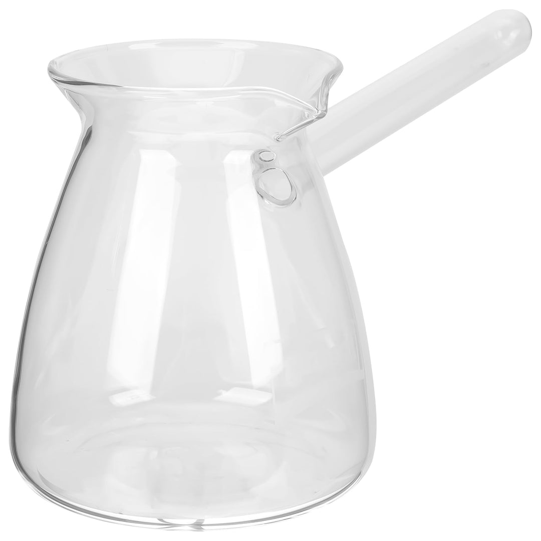 Cabilock Cezve 450 ml, Türkische Kaffeekanne aus Glas mit Seitengriff | Glas Kaffee, Kaffeeseitenhan