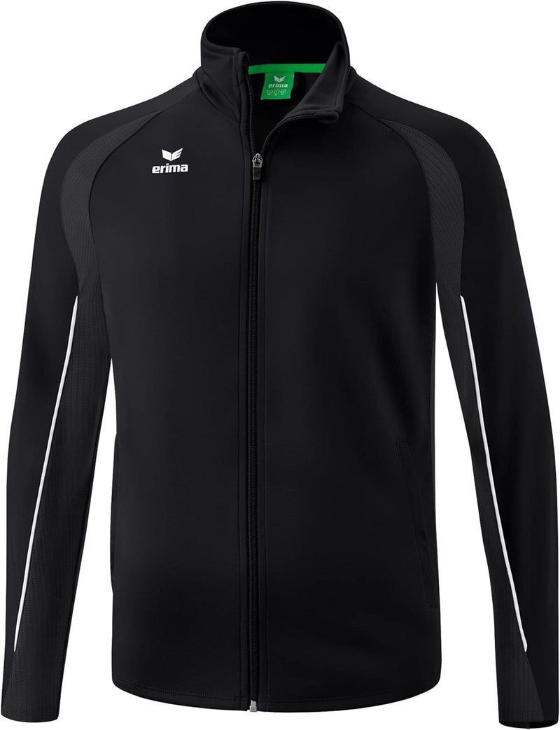 Erima Unisex Liga Star Polyester Trainingsjacke XL Schwarz/Weiss, XL Schwarz/Weiss