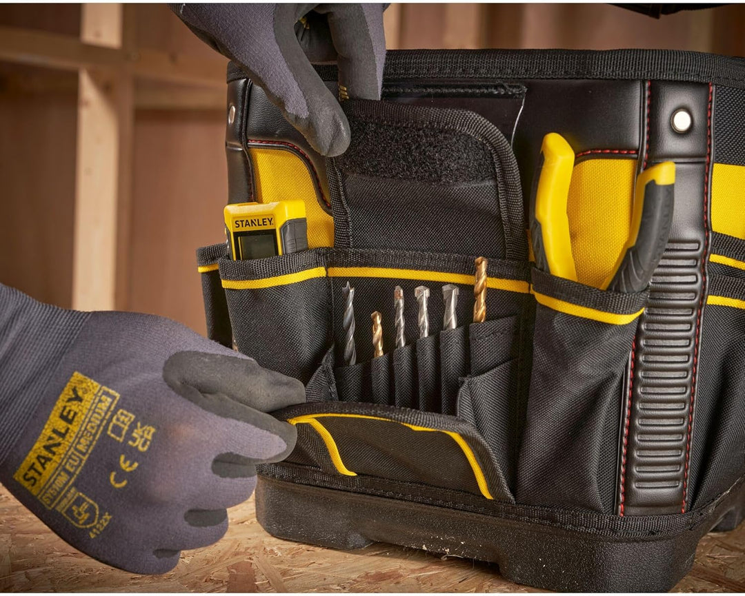 Stanley FatMax Werkzeugtasche / Transporttasche (29x29x38cm, robustes 600 Denier Nylon, ergonomische