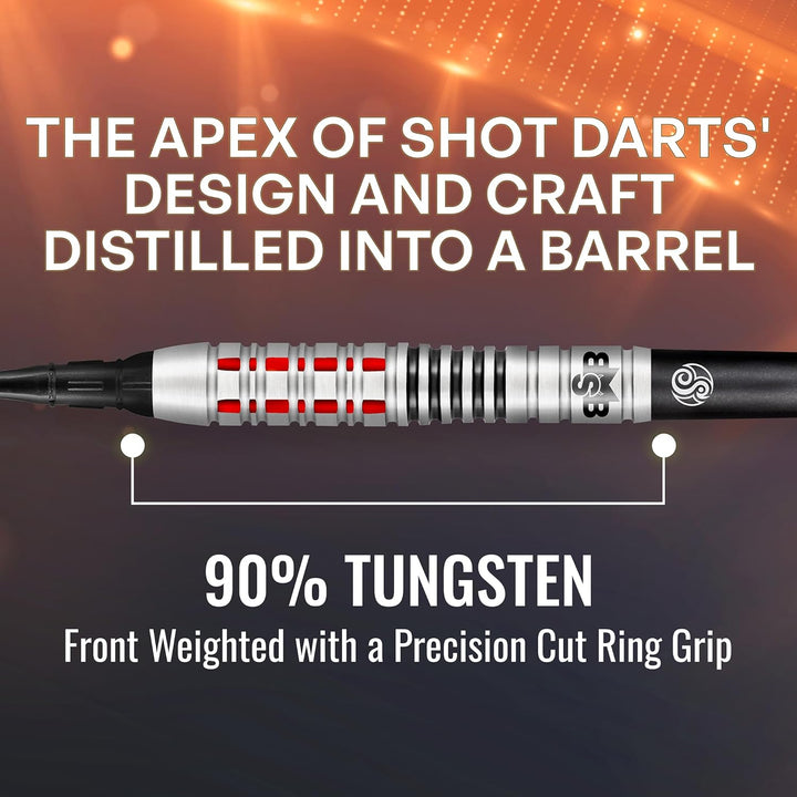 Shot Soft Darts Michael Smith Bully Boy Believe 90% Tungsten Softtip Darts Softdart Hochwertige Tung