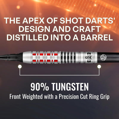 Shot Soft Darts Michael Smith Bully Boy Believe 90% Tungsten Softtip Darts Softdart Hochwertige Tung