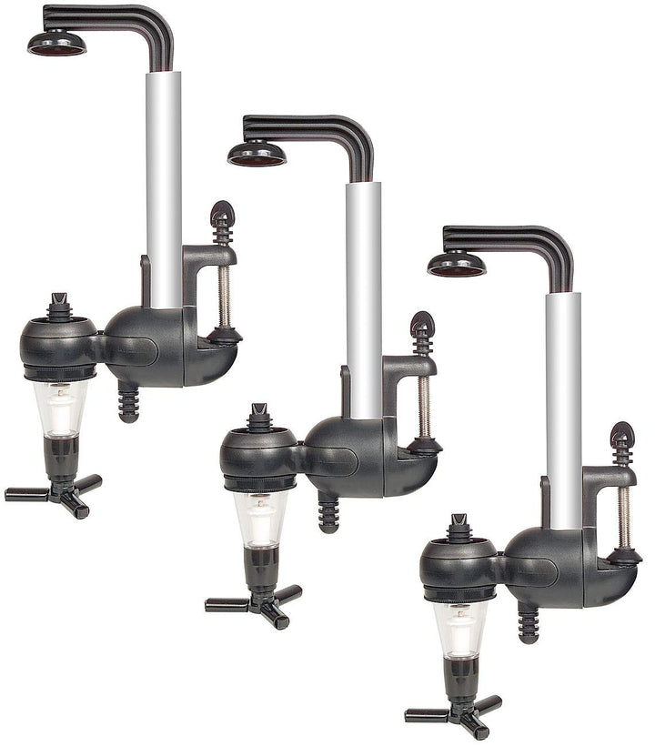 infactory Getränke Portionierer: 3er-Set Flaschenhalter mit Portionierer für 3 cl (Flaschenspender,