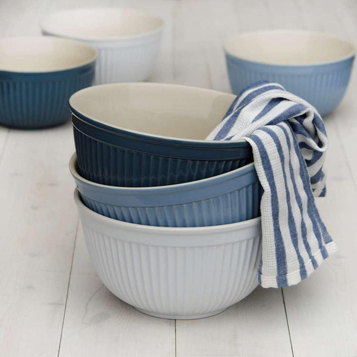IB Laursen Schalensatz Mynte weiss, 3er Set
