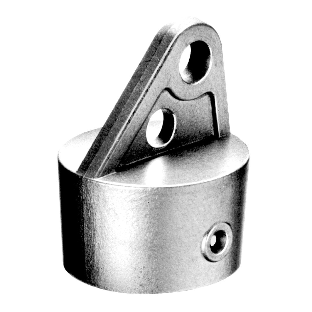 Alberts 655013 Strebenkappe | Aluminium | für Rohr-Ø 42 mm Ø44 mm Aluminium, Ø44 mm Aluminium