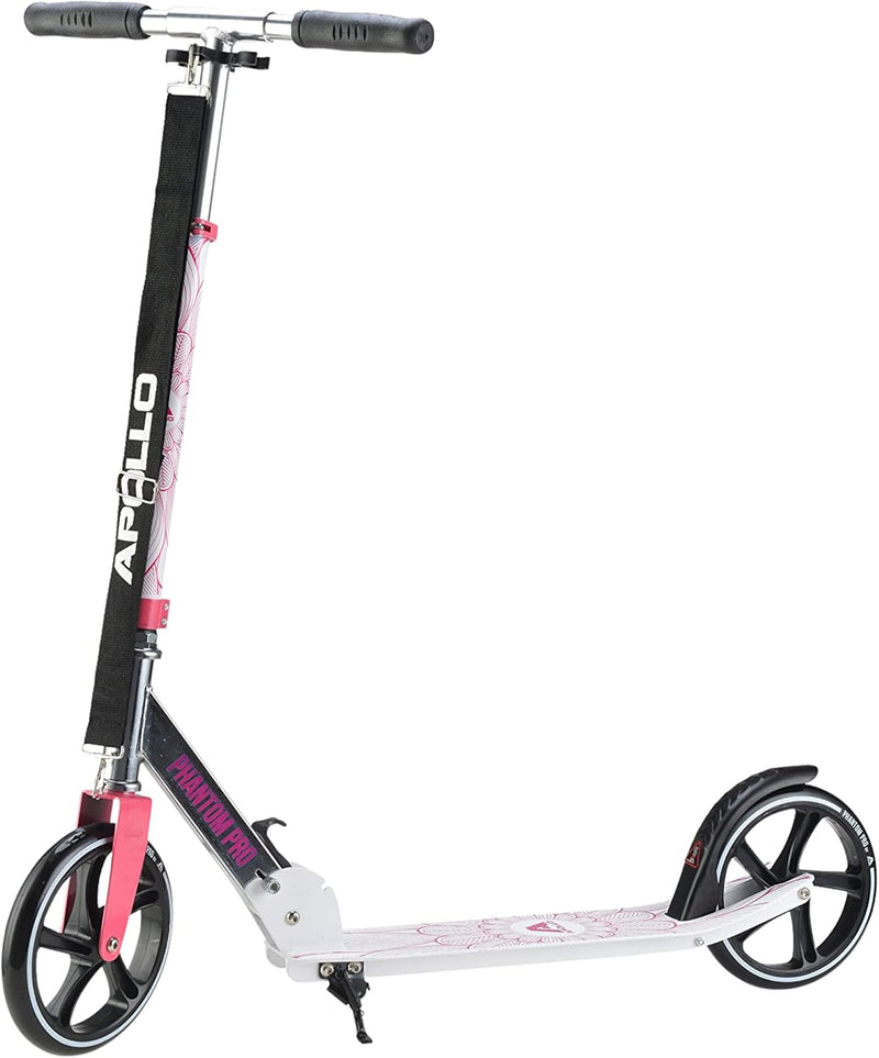 Apollo XXL Wheel Scooter - Phantom Pro Cityroller | Klappbarer City Roller für Kinder | Höhenverstel