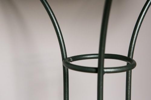 KUHEIGA Metallständer, Kranzhalter, Kranzständer, Mit Teller, Höhe: ca. 77,5 cm