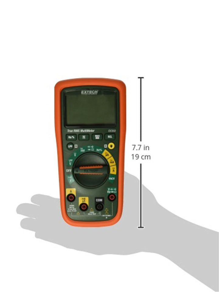 Extech EX350 Professionelles Multimeter mit TRMS und NCV-Detektor