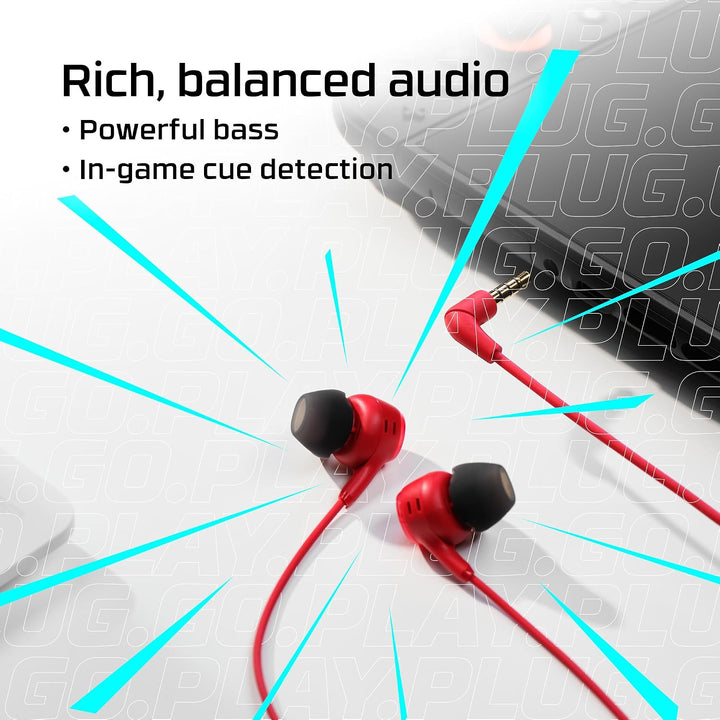 HyperX Cloud Earbuds III Gaming-Headset mit Mikrofon, Grössen XS bis L, Steuerung, Multi-Plattform,