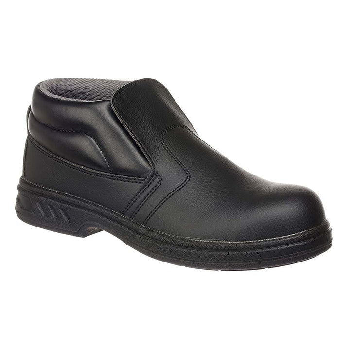 Portwest Steelite Schlupf-Sicherheitsstiefel S2, Grösse: 47, Farbe: Schwarz, FW83BKR47 47 EU Schwarz