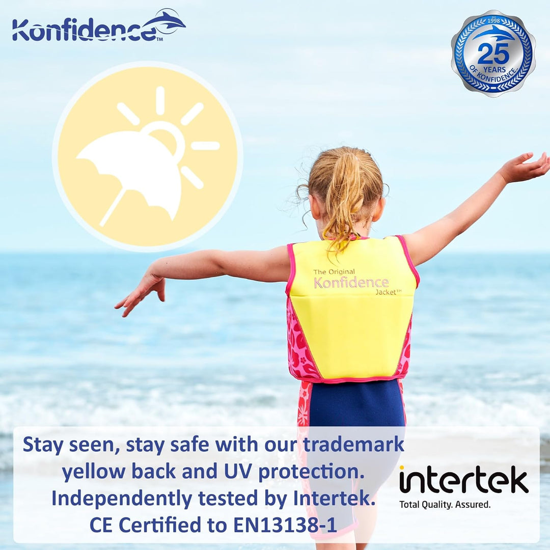Die original Konfidence Unisex-Kinder Schwimmweste, Mehrfarbig (Scoot the Clownfish), 6-7 Jahre 6 -