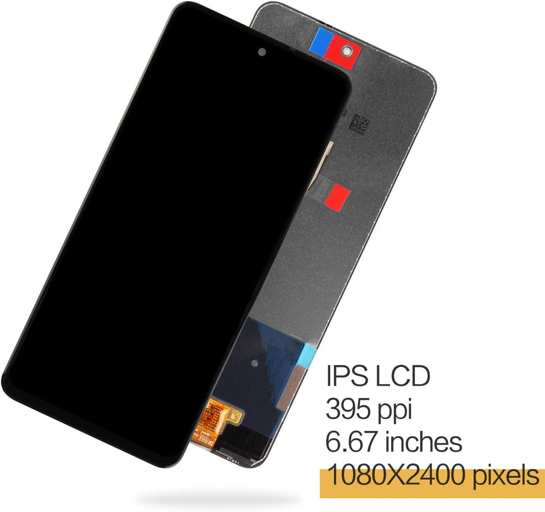 LADYSON Bildschirm Ersatz für Xiaomi Redmi Note 9 Pro/Note 9s LCD Display Touchscreen Digitizer Glas