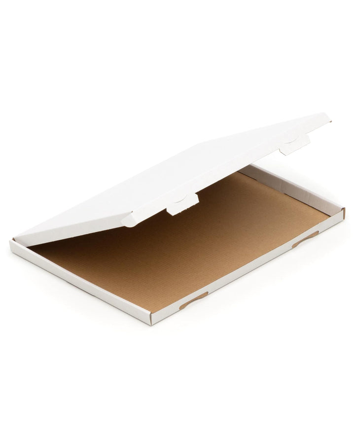 100 x Grossbriefkartons DIN A4 für die Post 332 x 245 x 15 mm Weiss