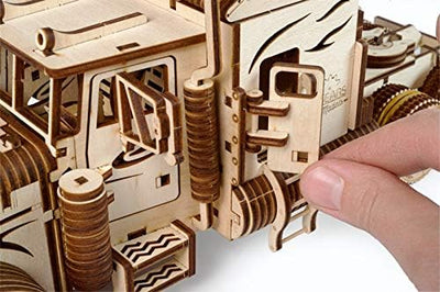 UGEARS LKW-Bausatz – Schweres Jungen-LKW-Modell als Geschenk zum Vatertag – Miniatur-Sperrholz-DIY-M