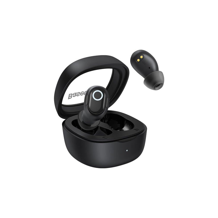 Bezdrátová sluchátka Baseus Bowie WM02 TWS, Bluetooth 5.0 (černá) OS
