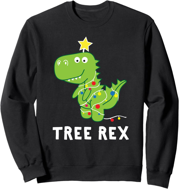 Tree Rex Schlafanzug mit Dinosaurier-Motiv Sweatshirt