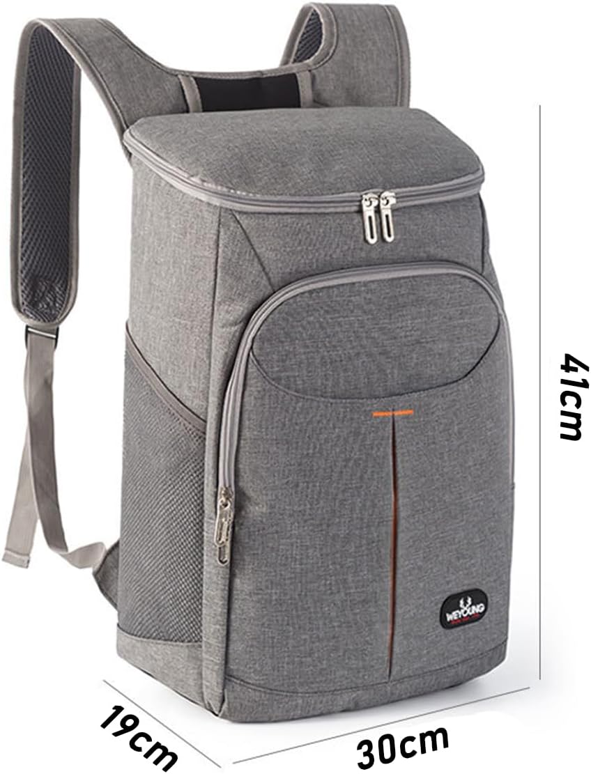 YDFYX 25L Kühl Rucksack Thermo Rucksack Picknicktasche Gross Isoliert Cooler Bag Männer Frauen für S
