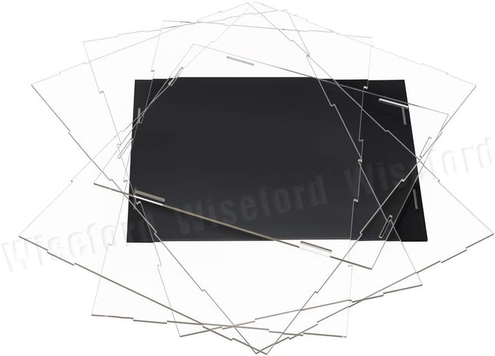 Tingacraft Acryl Vitrine Gross (21,9 x 17,9 x 35 cm) Schaukasten für 1/6 Figur 21,9x17,9x35 cm, 21,9