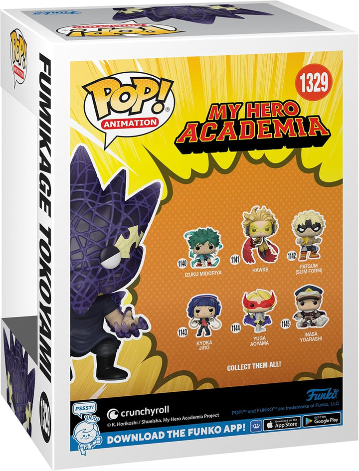 Funko My Hero Academia Pop! Animation Fumikage Tokoyami Vinyl Figure Hot Topic Exclusive