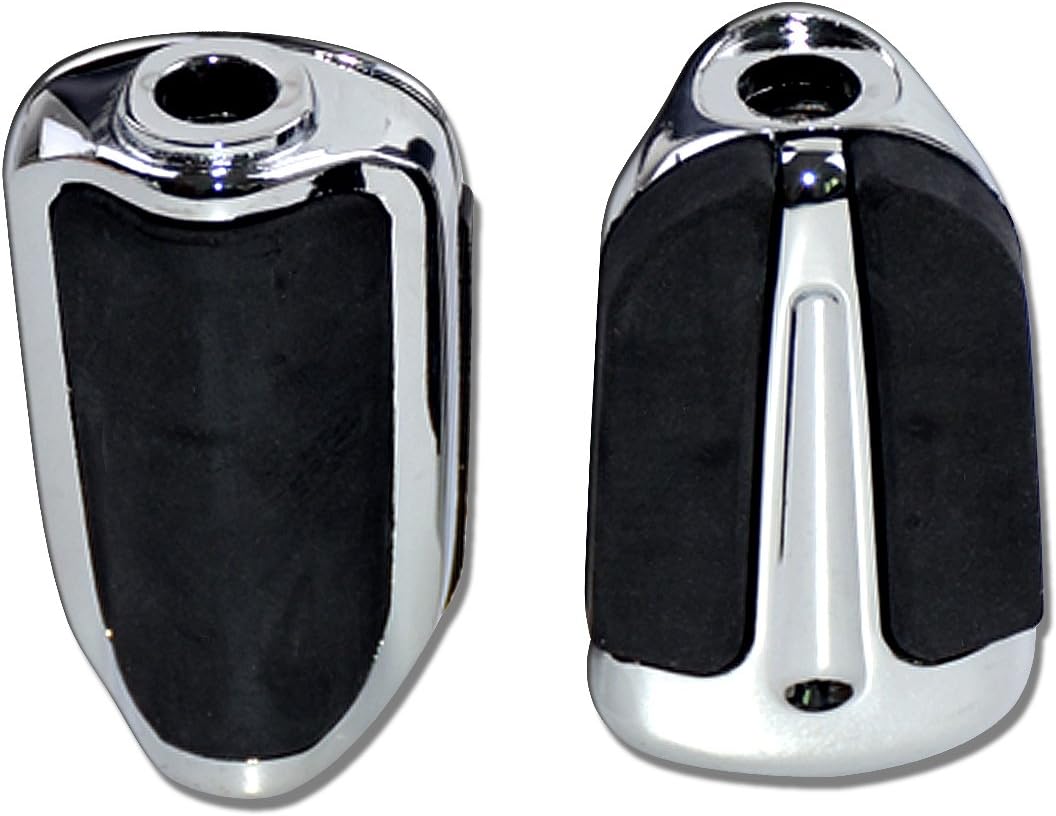 HDBUBALUS Motorrad-Schalthebel Pegs Fit für Harley FLH Touring FLST Softail Dyna Sportster 1 Paar