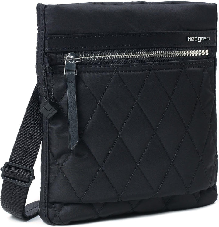 Hedgren Inner City Leonce Umhängetasche RFID 20 cm Quilted Black S, Quilted Black S