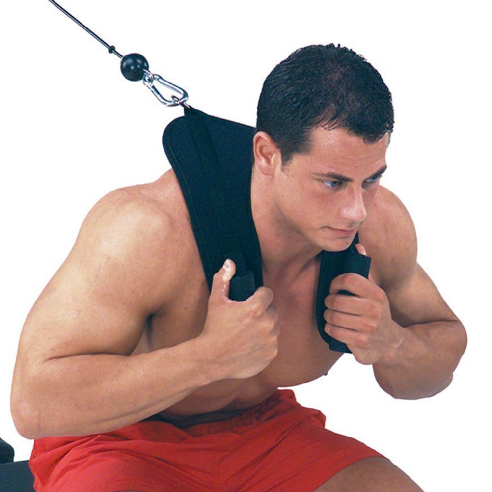 Schlingengurte, Muskelgriffgurt, Crunchgurte, Fitness-Zugseil-Schultergurt für Bauchtrainings-Traini
