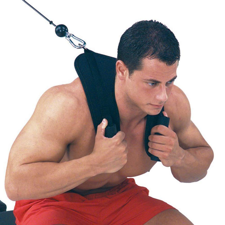 Schlingengurte, Muskelgriffgurt, Crunchgurte, Fitness-Zugseil-Schultergurt für Bauchtrainings-Traini