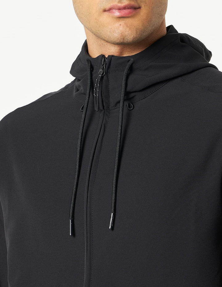 Champion Herren Legacy All Day Active Full Zip Kapuzenpullover M Schwarz, M Schwarz
