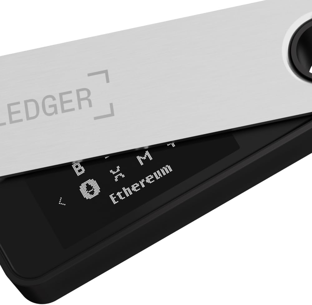 Ledger Nano S Plus-Hardware-Wallet (Onyxschwarz) – zum Schutz von Kryptos, NFTs und Token (Nur für D