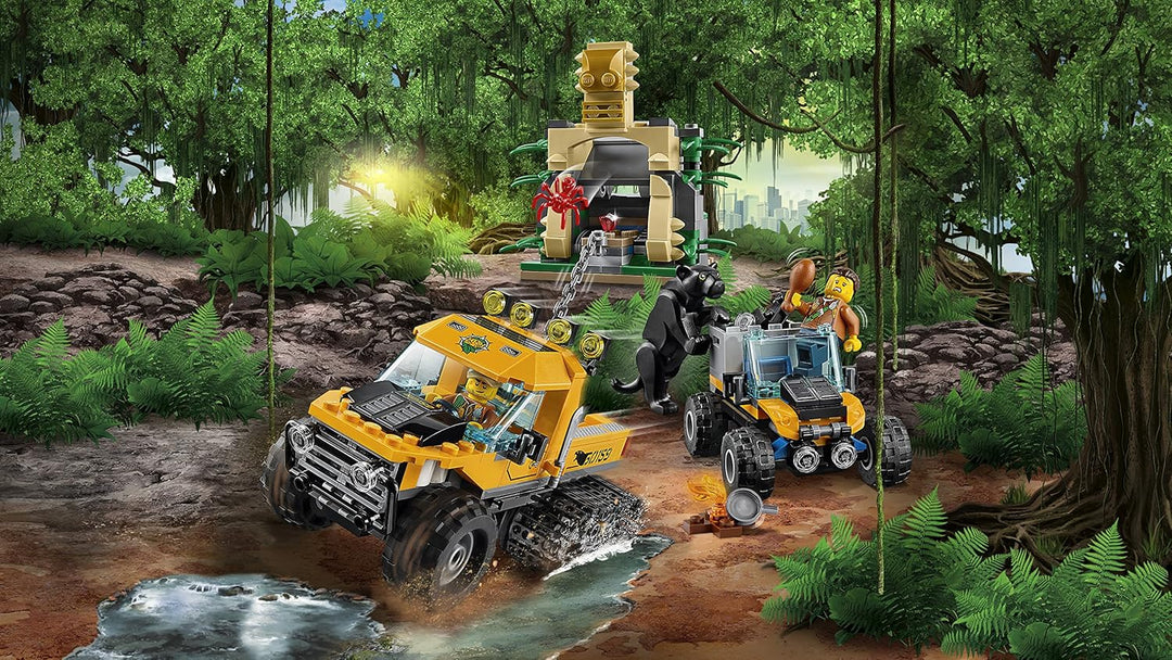 LEGO City 60159 - Mission mit dem Dschungel-Halbkettenfahrzeug Single, Single