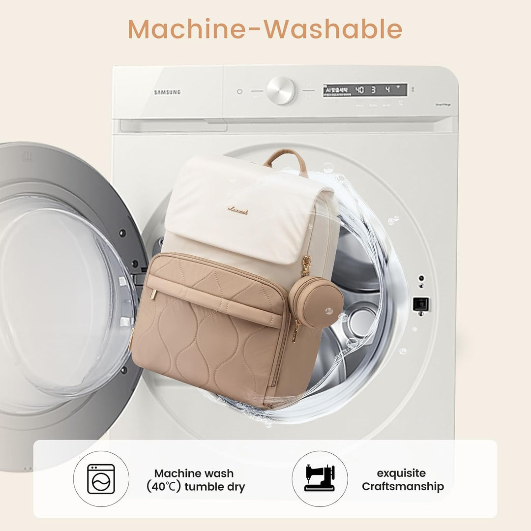 LOVEVOOK Wickelrucksack Gross Wickeltasche Rucksack Diaper Bag für Mama Papa | Lässig Babytasche mit