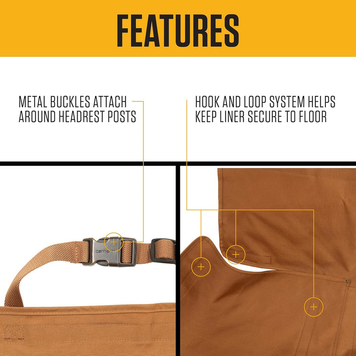 Carhartt Universell passgenaue Nylon-Enten-Cargo-Auskleidung, langlebig, wasserabweisend, passend fü