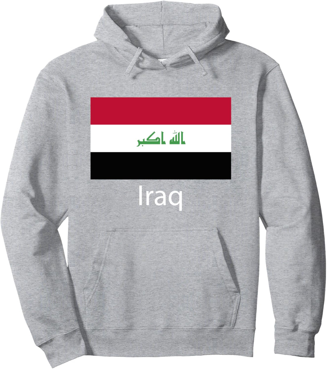Irak Flagge Deko Araber Islam Iraker Damen Herren Asien Iraq Pullover Hoodie