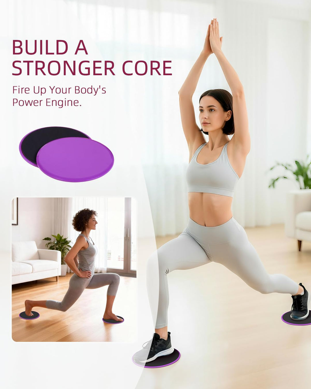 Abahub Pilates Ring Set, 35CM Magic Circle, 25CM Mini Ball,5er Set Fitnessbänder,Stretchbänder,Yoga