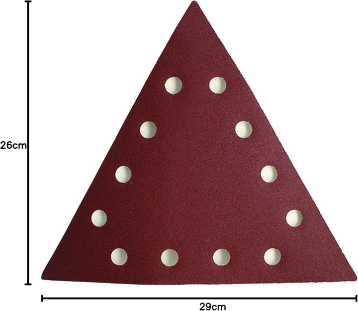 FEIDER ABT–150er Schleifdreiecke - Multifunktionales Schleifpapier - Schleifen und Glätten von Gips,